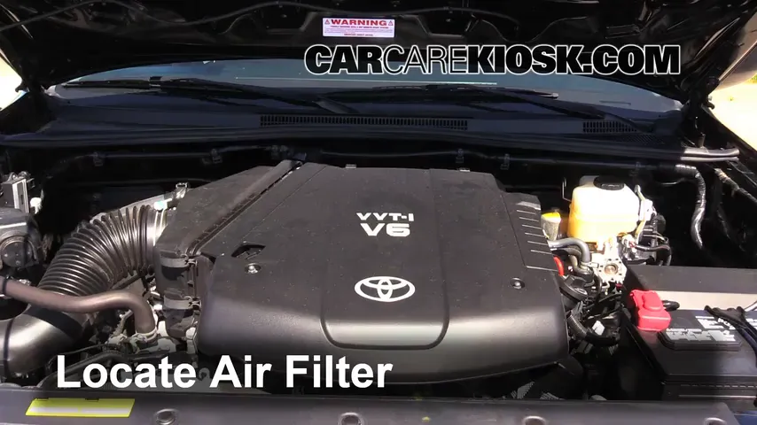 2013 Toyota Tacoma 4.0L V6 Crew Cab Pickup Air Filter (Engine)